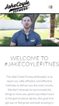 Mobile Screenshot of jakecoylefitness.com